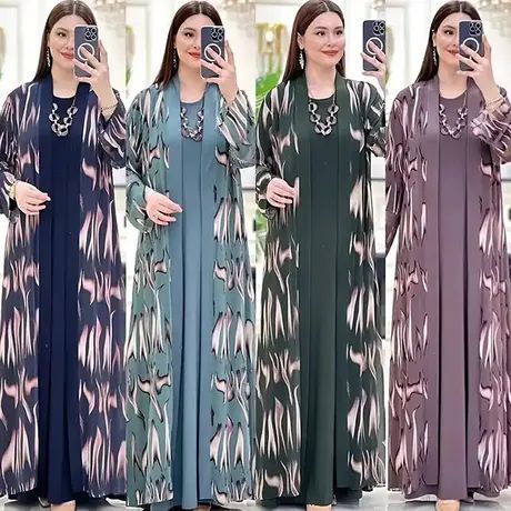 Islamic Clothing Best Selling Monsoon Open Abaya Women